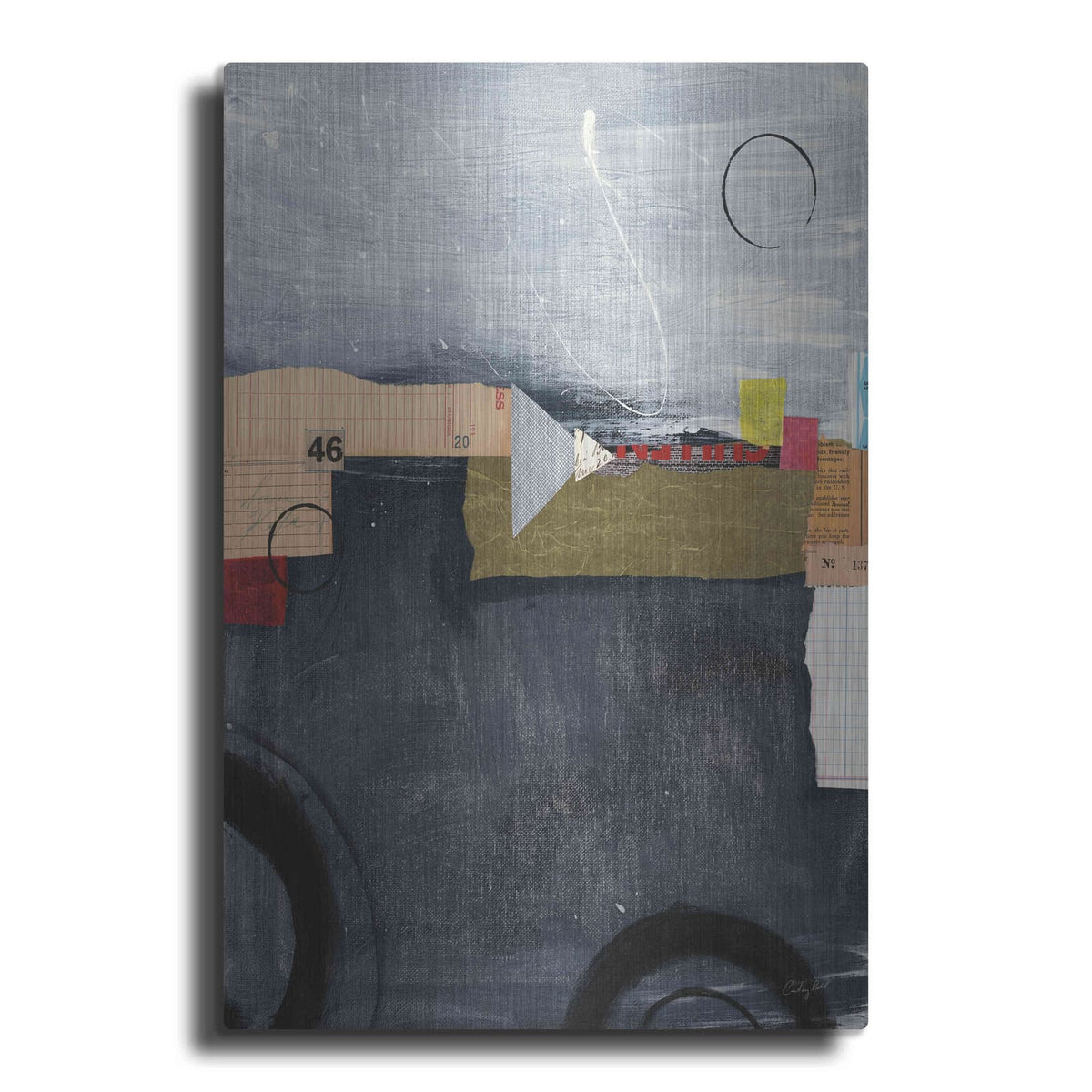 'Abstract 46' by Courtney Prahl – Metal Wall Art