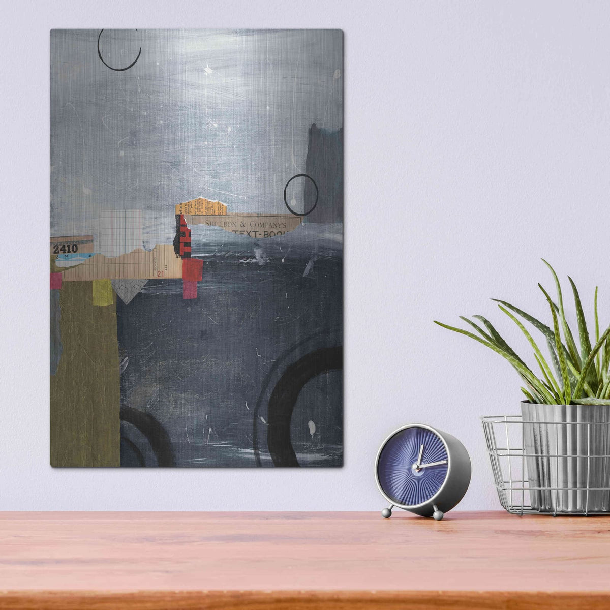'Abstract 2410' by Courtney Prahl – Metal Wall Art, 12x16 room view