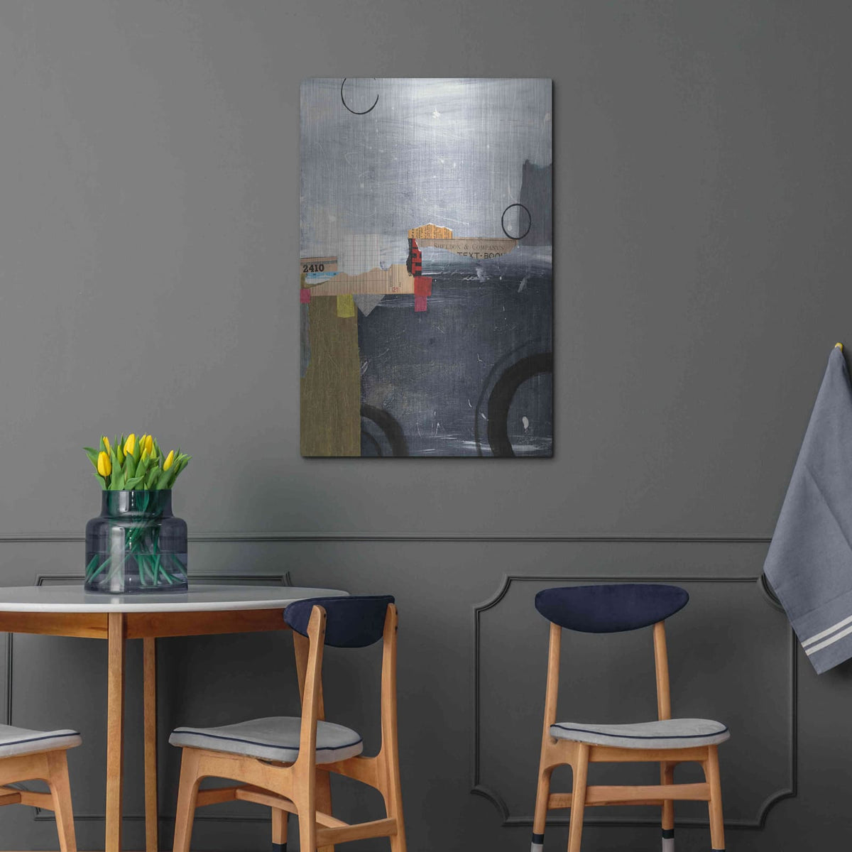 'Abstract 2410' by Courtney Prahl – Metal Wall Art, 24x36 room view