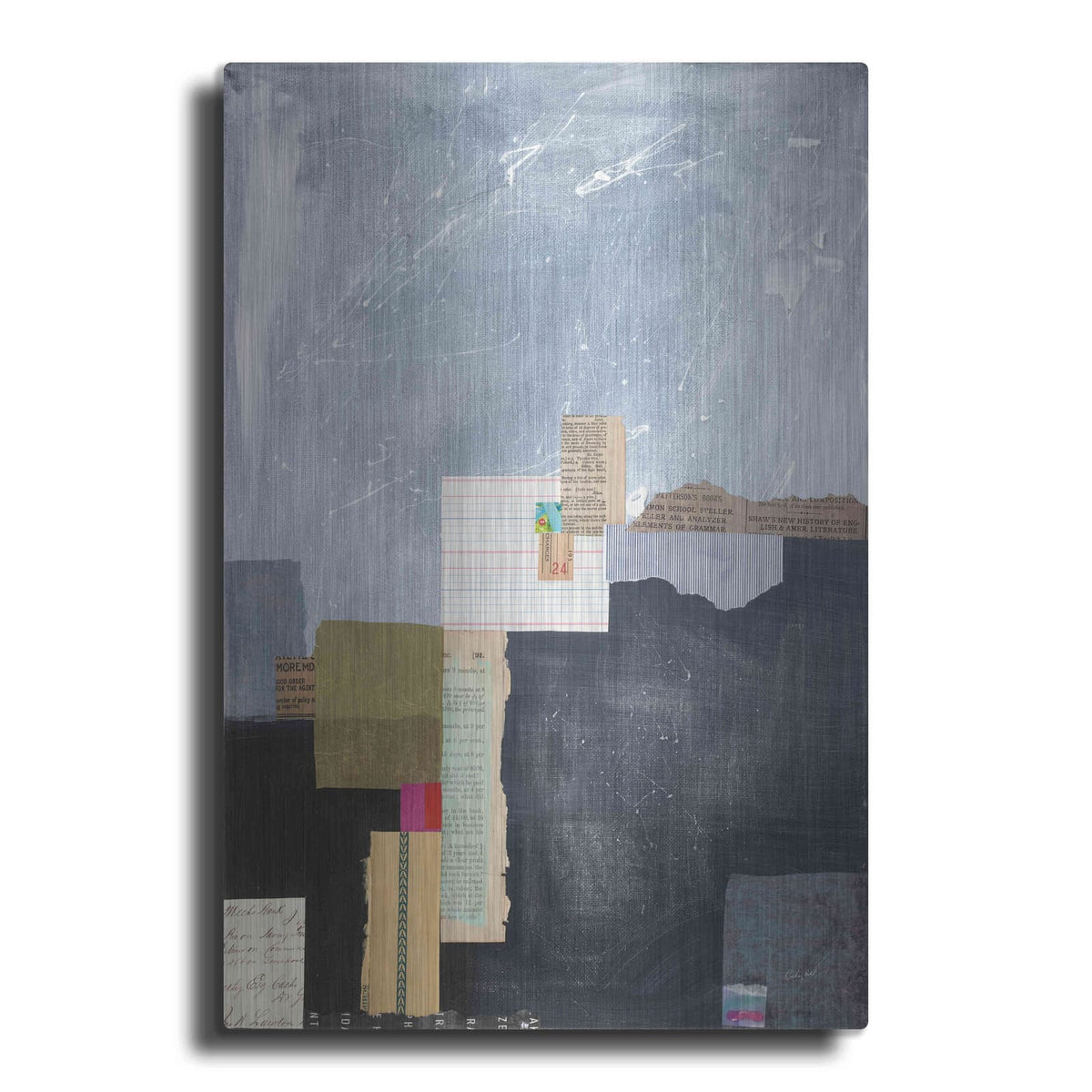 'Block Abstract I v2' by Courtney Prahl – Metal Wall Art