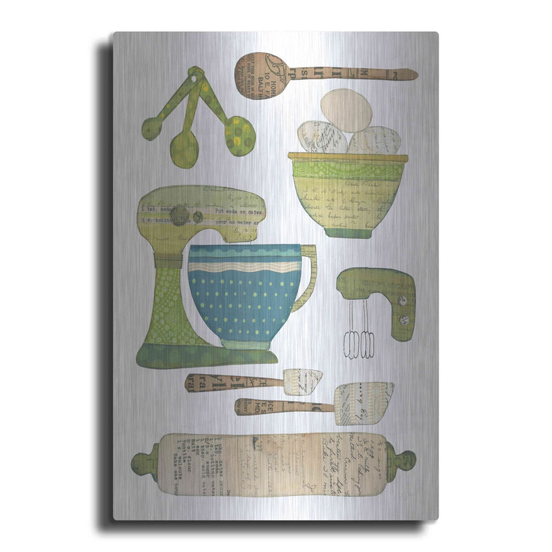 'Cool Kitchen I' by Courtney Prahl – Metal Wall Art