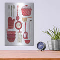'Cool Kitchen II' by Courtney Prahl – Metal Wall Art, 12x16 room view