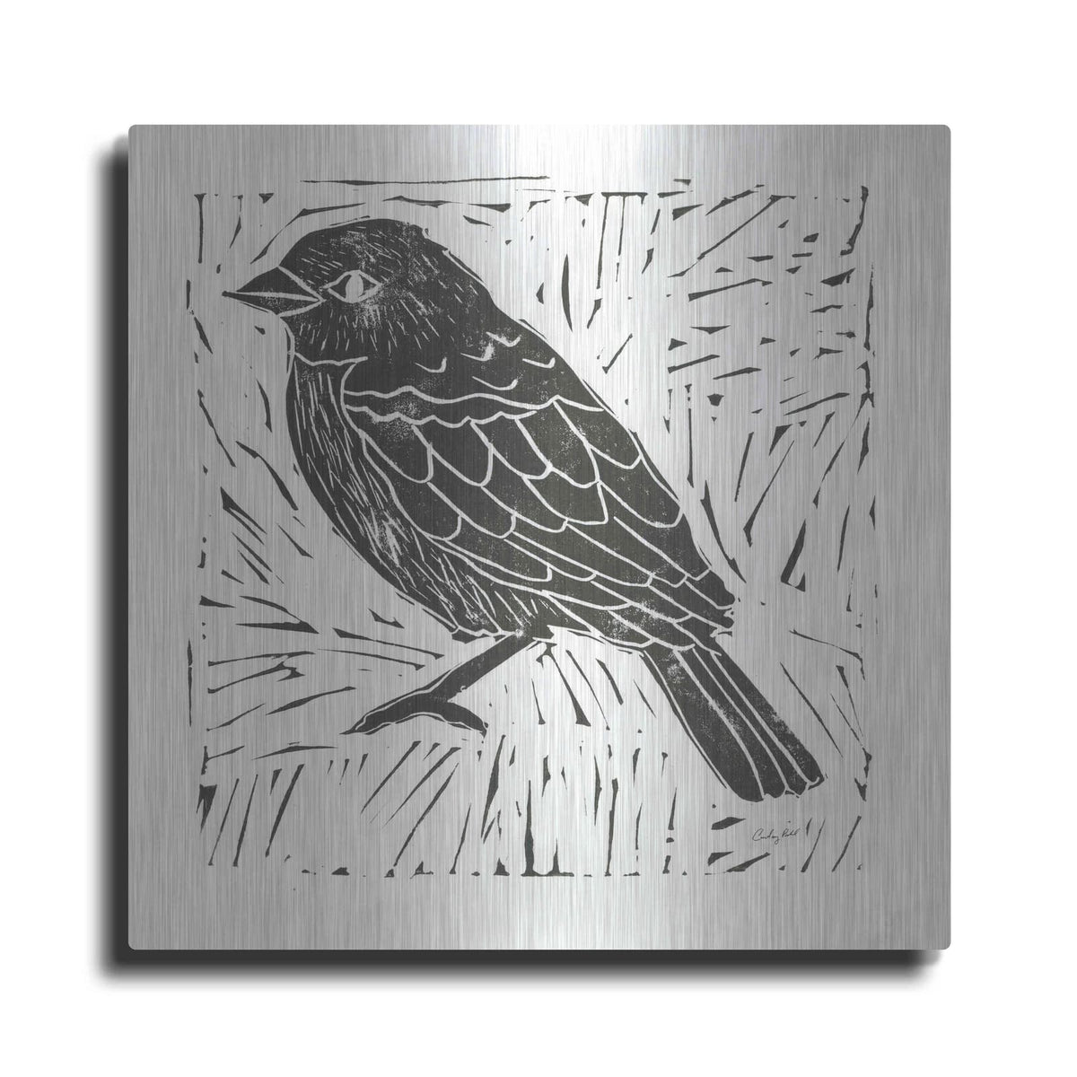 'Bird Element I' by Courtney Prahl – Metal Wall Art