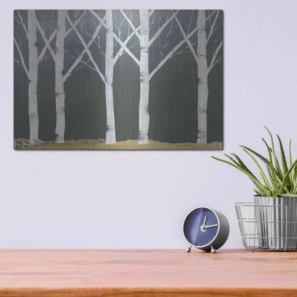 'In The Forest' by Courtney Prahl – Metal Wall Art, 16x12 room view