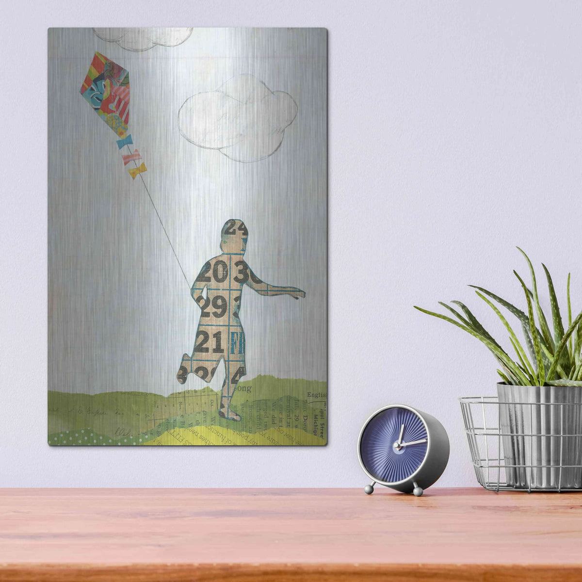 'Rain and Wind I' by Courtney Prahl – Metal Wall Art, 12x16 room view
