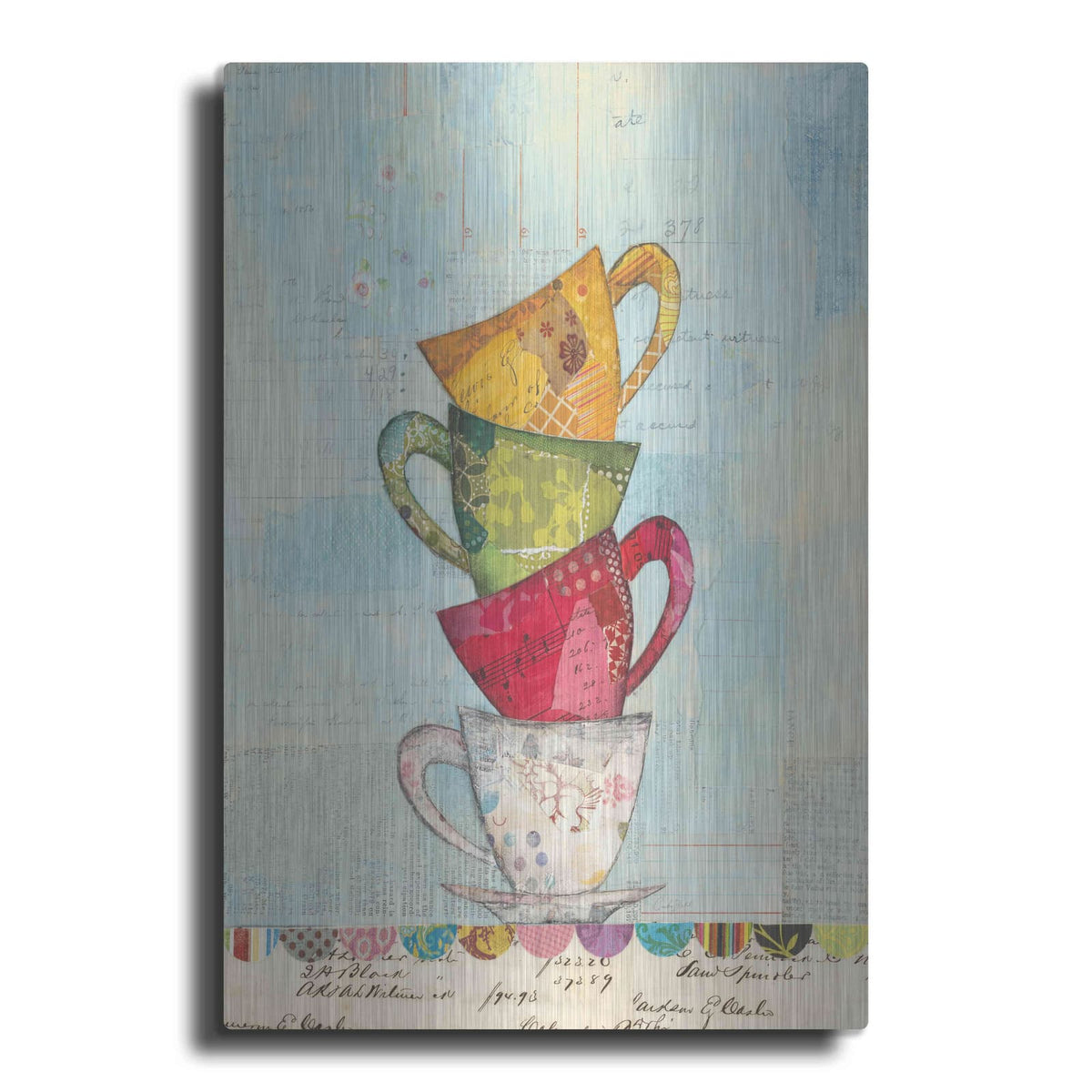 'Tea Time' by Courtney Prahl – Metal Wall Art