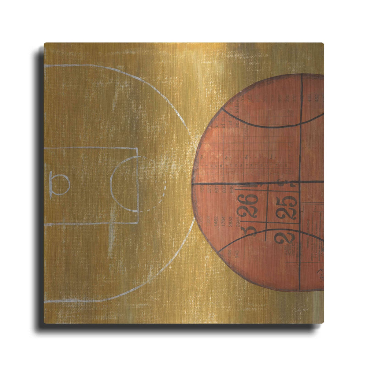 'On the Field II' by Courtney Prahl – Metal Wall Art