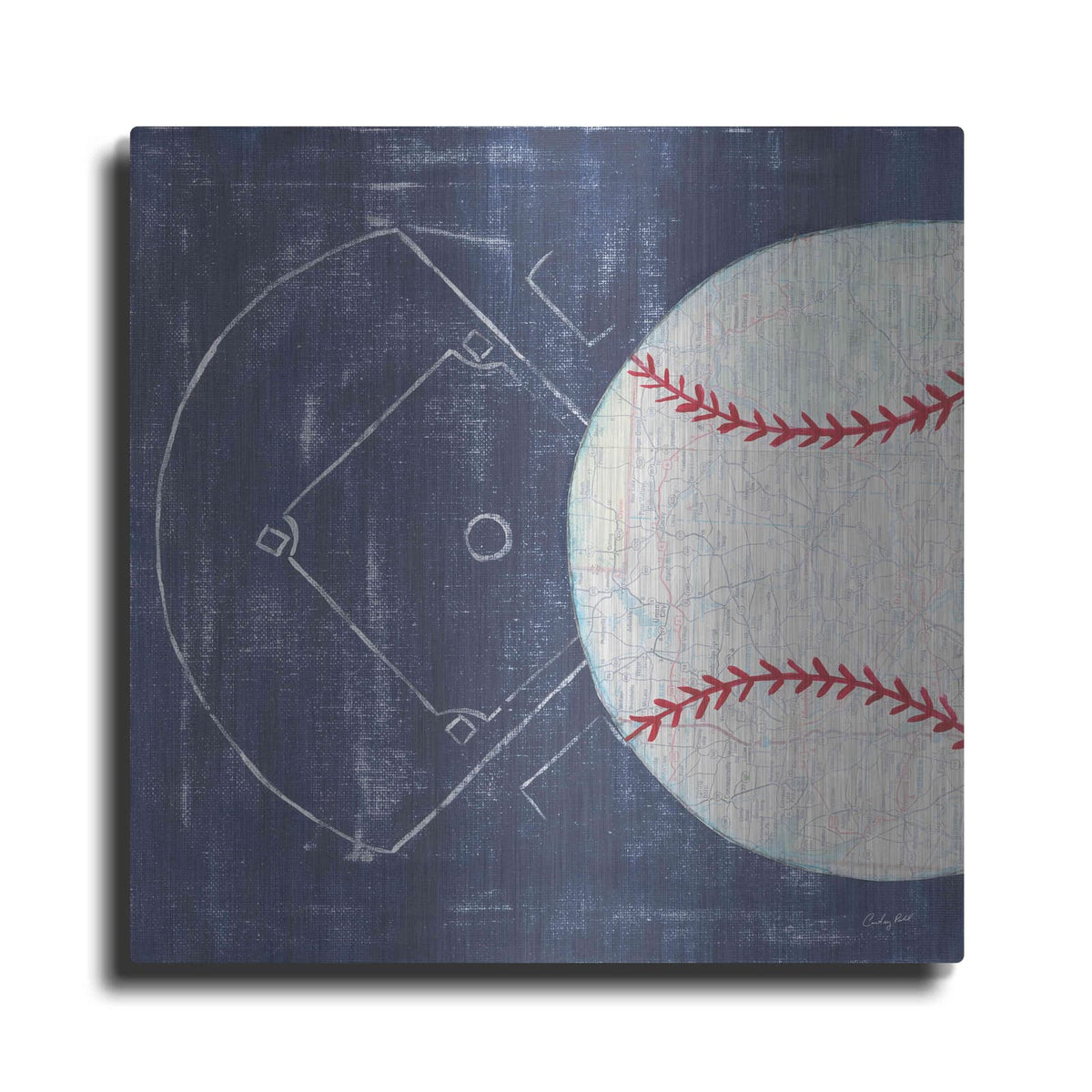 'On the Field III' by Courtney Prahl – Metal Wall Art