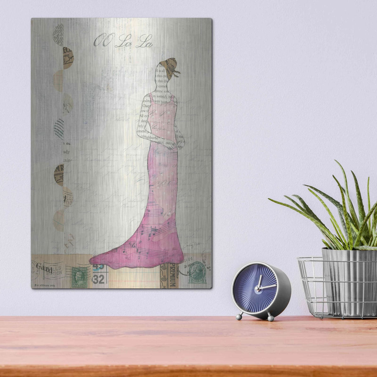 'All Dressed Up I' by Courtney Prahl – Metal Wall Art, 12x16 room view