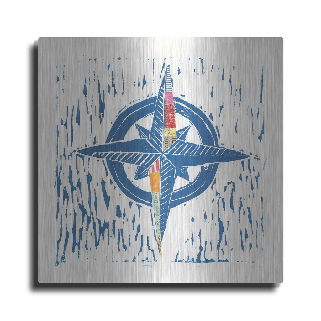 'Nautical Collage I' by Courtney Prahl – Metal Wall Art