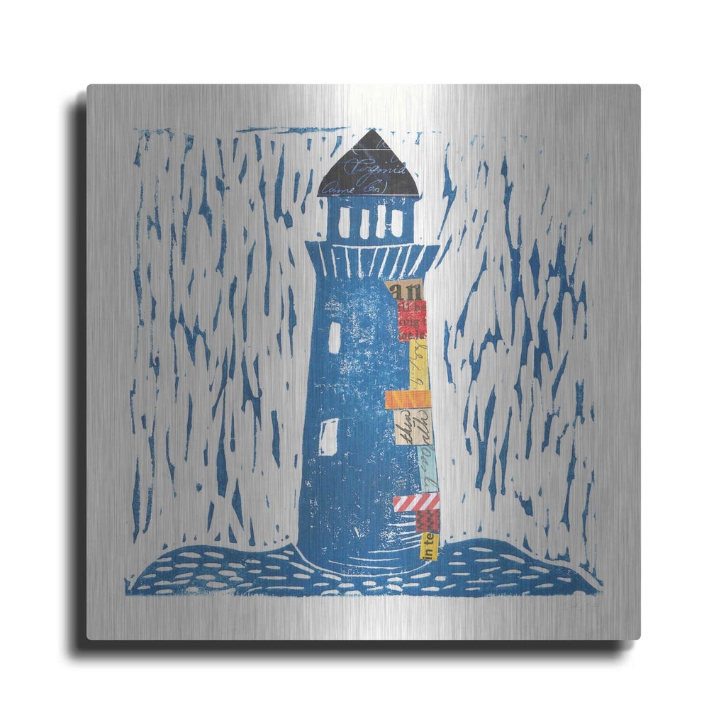 'Nautical Collage II' by Courtney Prahl – Metal Wall Art