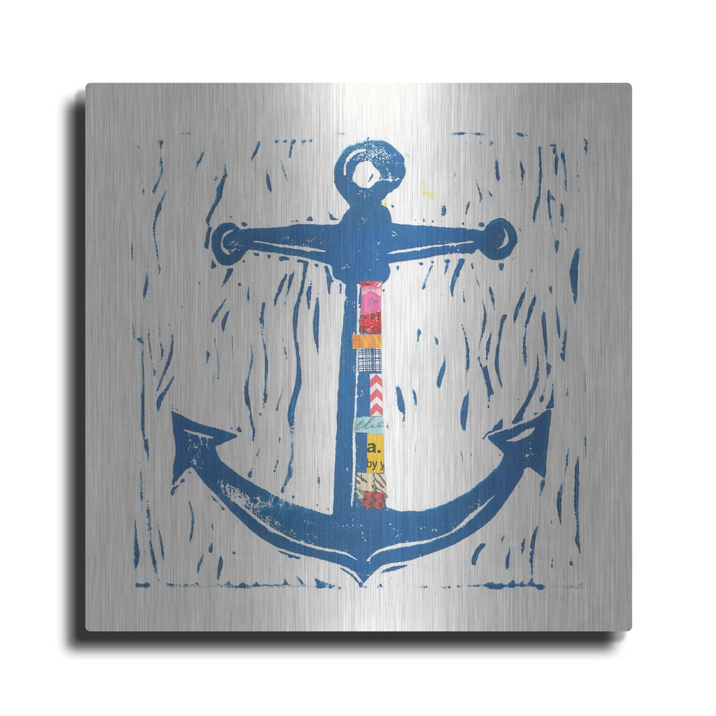 'Nautical Collage III' by Courtney Prahl – Metal Wall Art