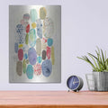 'Geometric Collage I' by Courtney Prahl – Metal Wall Art, 12x16 room view
