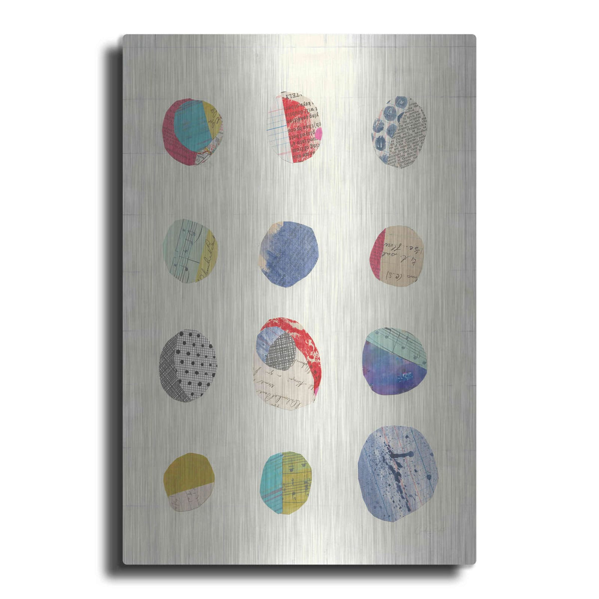 'Geometric Collage II' by Courtney Prahl – Metal Wall Art