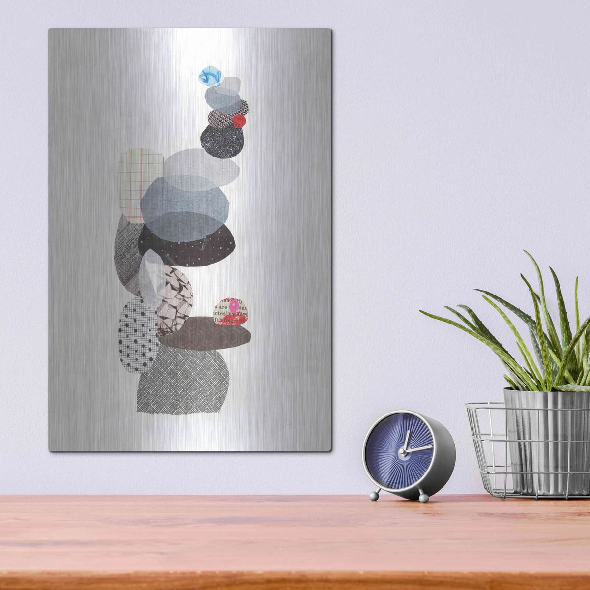 'Whimsy II' by Courtney Prahl – Metal Wall Art, 12x16 room view
