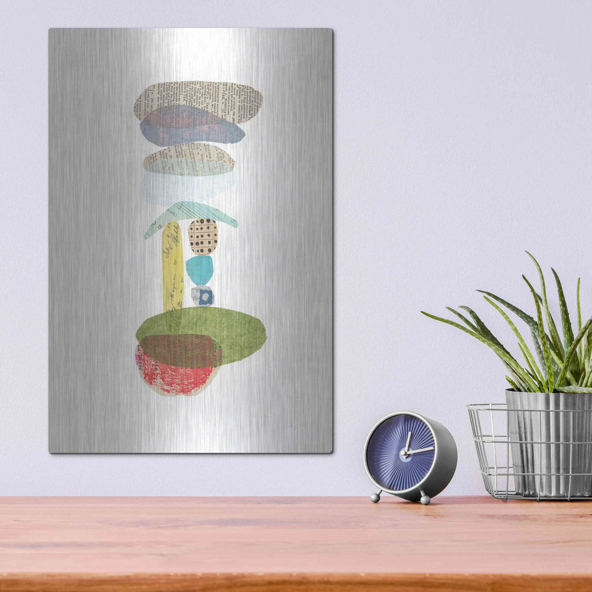 'Whimsy V' by Courtney Prahl – Metal Wall Art, 12x16 room view