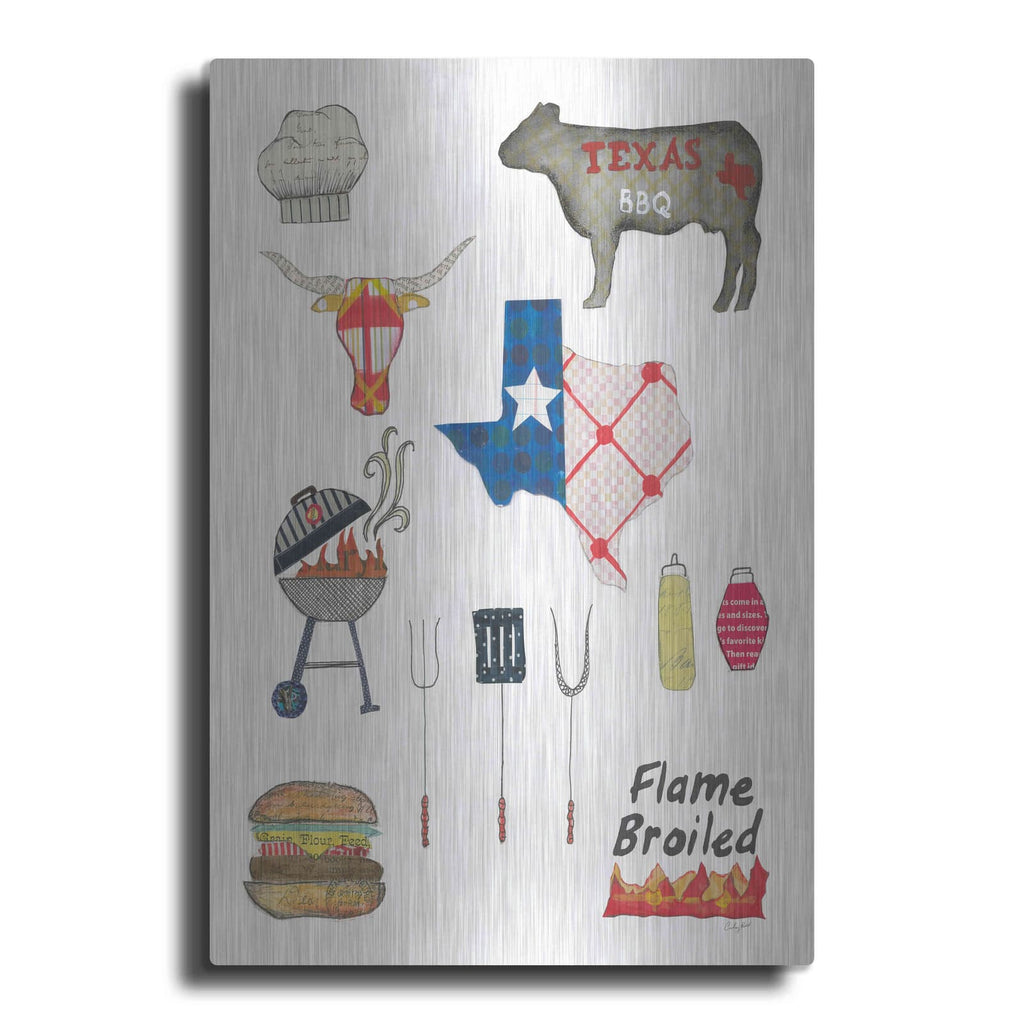 'Summer Grilling II' by Courtney Prahl – Metal Wall Art