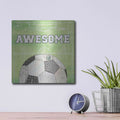 'On the Field IV Awesome' by Courtney Prahl – Metal Wall Art, 12x12 room view