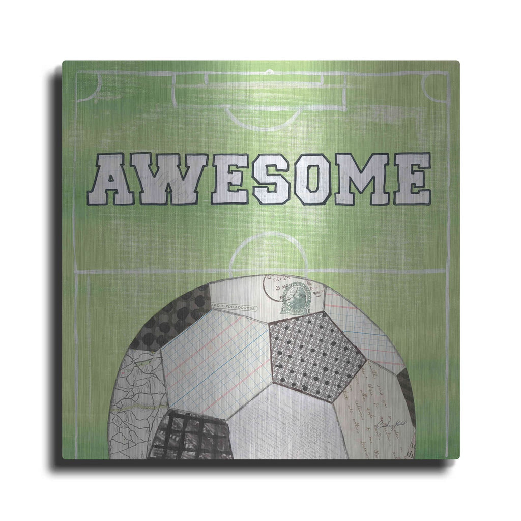 'On the Field IV Awesome' by Courtney Prahl – Metal Wall Art