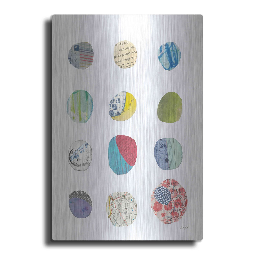 'Geometric Collage III' by Courtney Prahl – Metal Wall Art