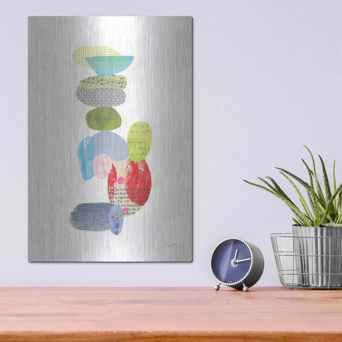 'Whimsy III v2' by Courtney Prahl – Metal Wall Art, 12x16 room view