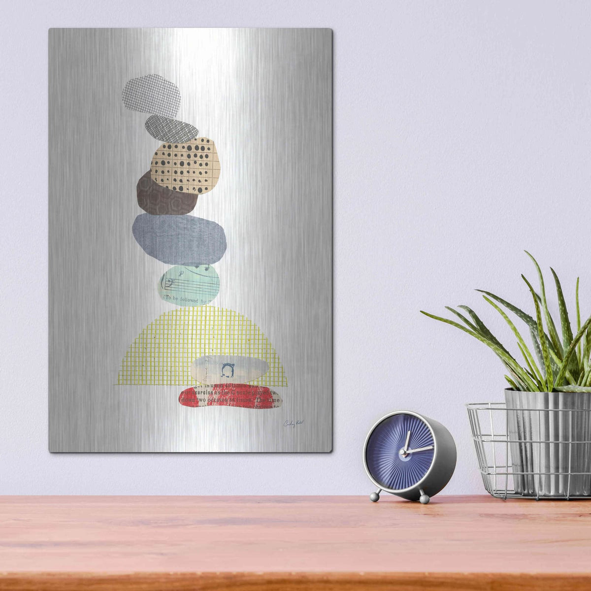 'Whimsy IV v2' by Courtney Prahl – Metal Wall Art, 12x16 room view