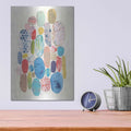 'Geometric Collage I Bright' by Courtney Prahl – Metal Wall Art, 12x16 room view
