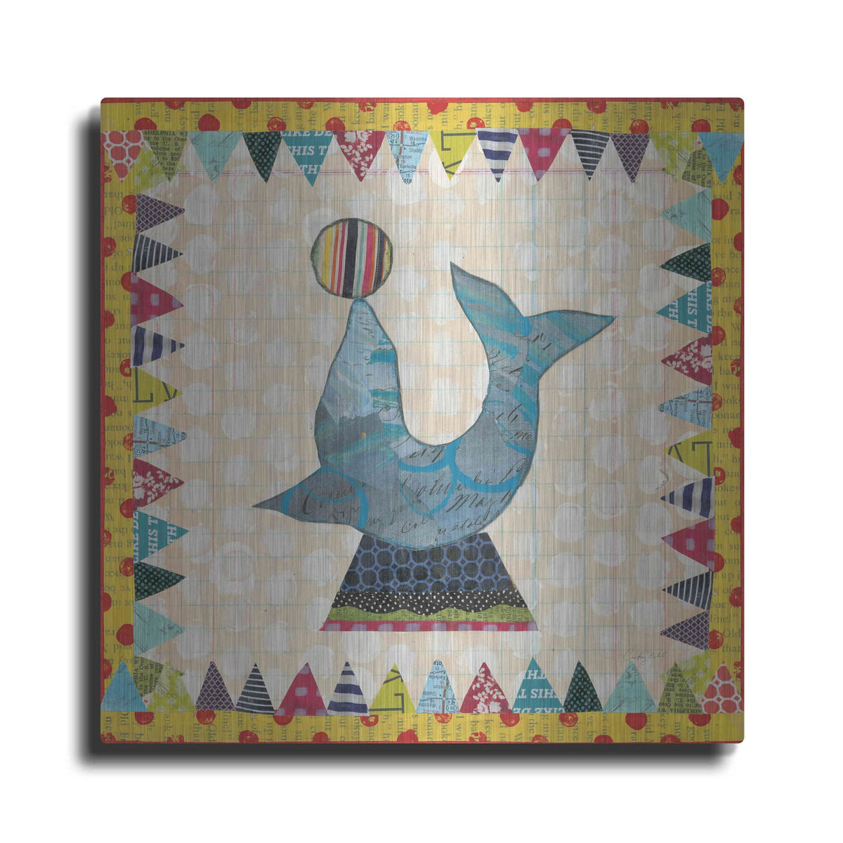 'Circus Fun III' by Courtney Prahl – Metal Wall Art