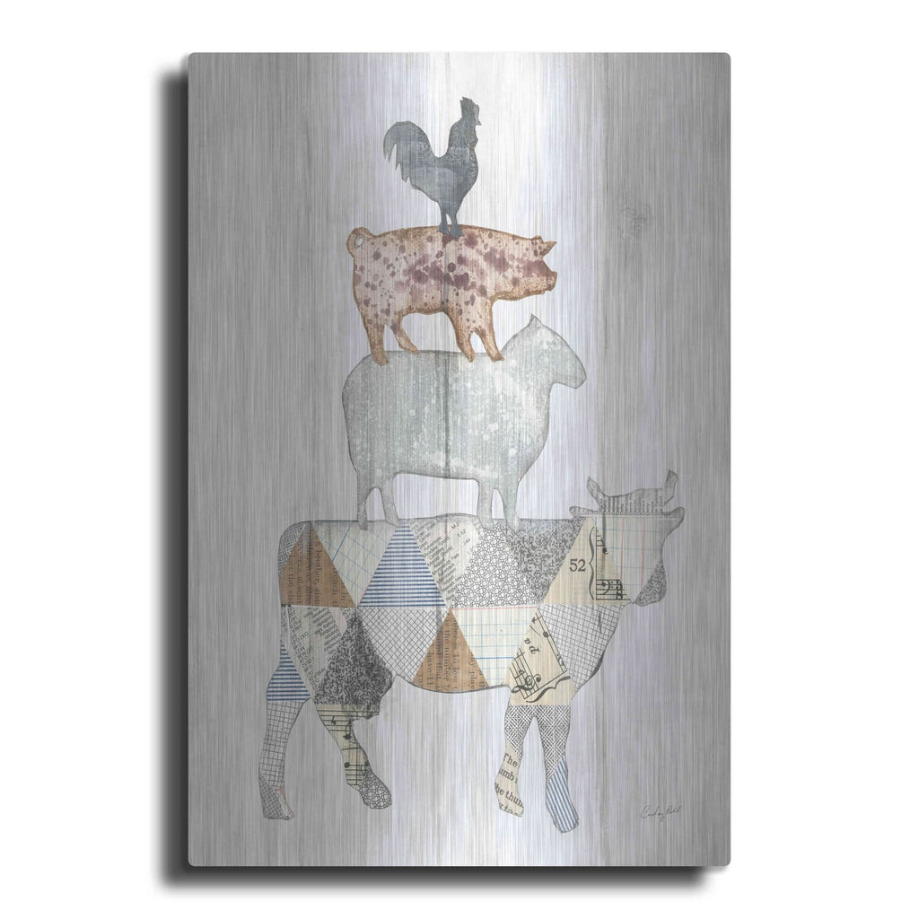 'Farm Family I' by Courtney Prahl – Metal Wall Art