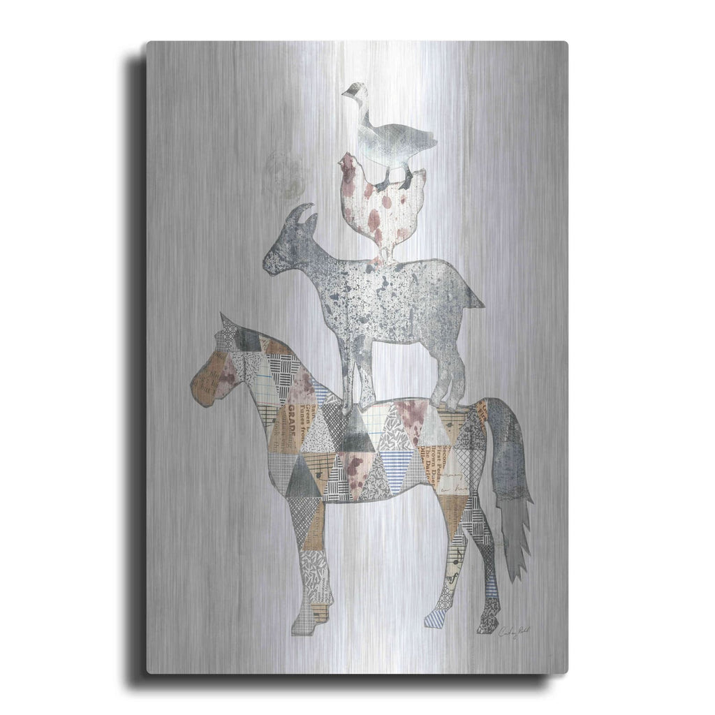 'Farm Family II' by Courtney Prahl – Metal Wall Art