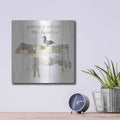 'Farm Family VI' by Courtney Prahl – Metal Wall Art, 12x12 room view