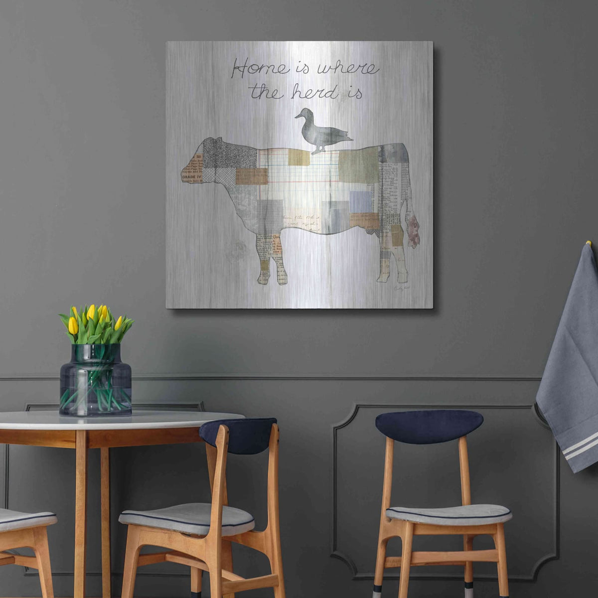 'Farm Family VI' by Courtney Prahl – Metal Wall Art, 36x36 room view