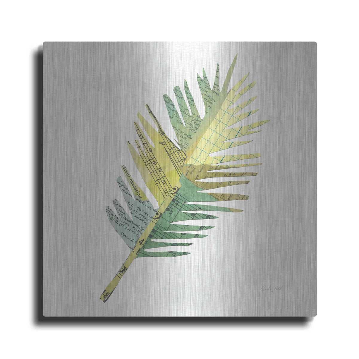'Tropical Fun Palms I' by Courtney Prahl – Metal Wall Art