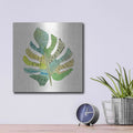 'Tropical Fun Palms II' by Courtney Prahl – Metal Wall Art, 12x12 room view