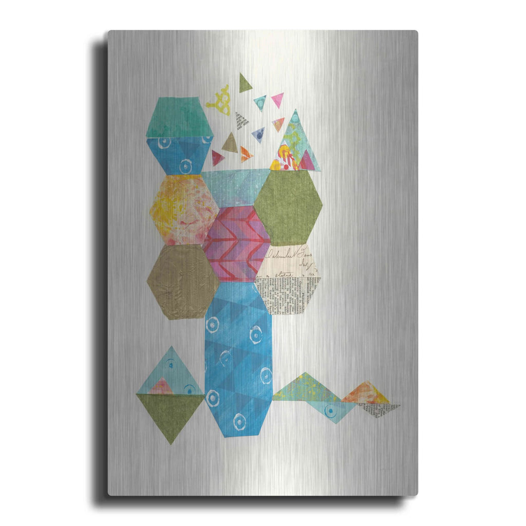 'Modern Abstract Design I' by Courtney Prahl – Metal Wall Art
