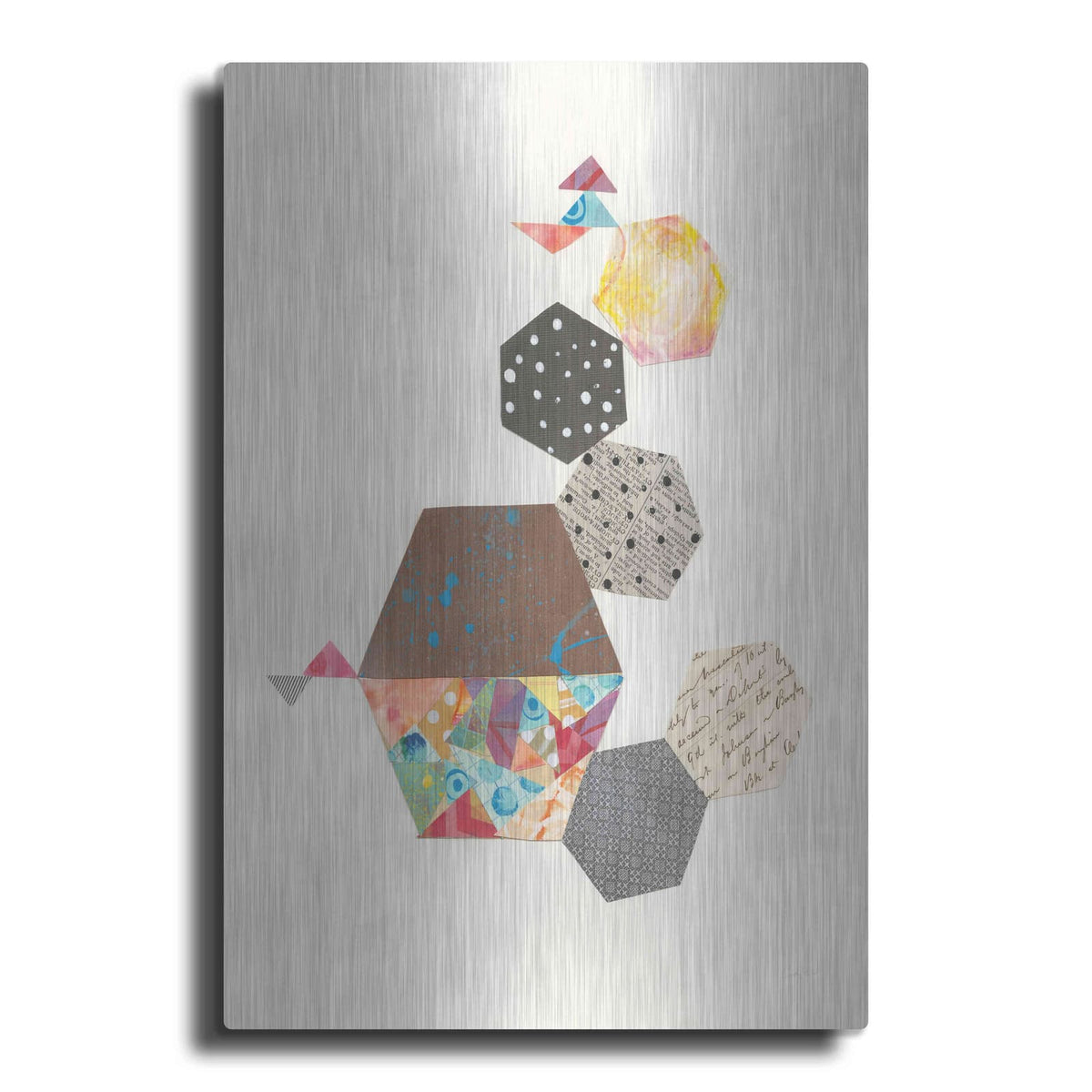 'Modern Abstract Design III' by Courtney Prahl – Metal Wall Art
