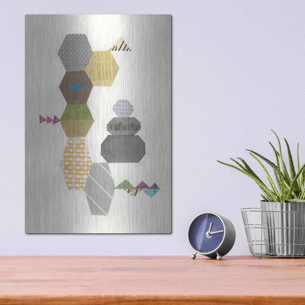 'Modern Abstract Design IV' by Courtney Prahl – Metal Wall Art, 12x16 room view
