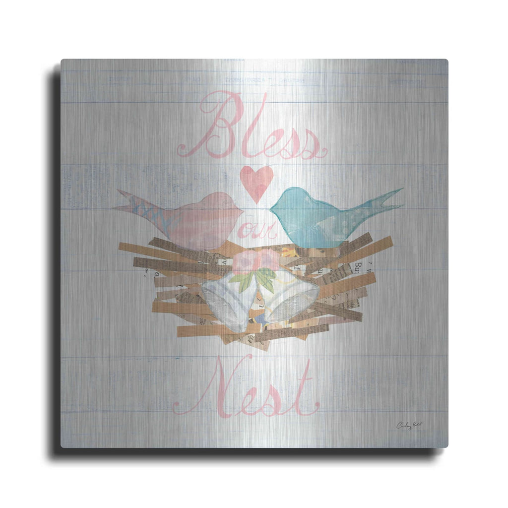 'Lovebirds III' by Courtney Prahl – Metal Wall Art