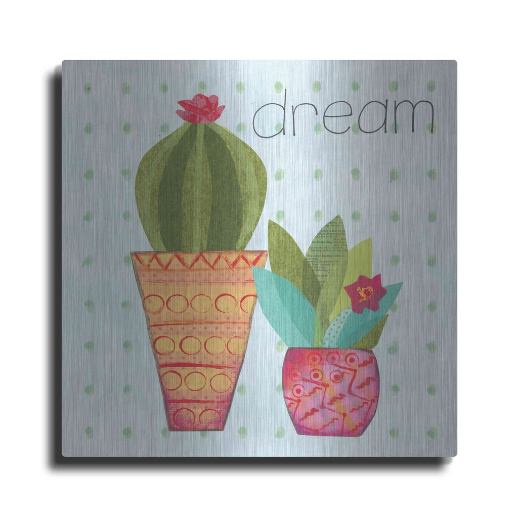 'Southwest Cactus IV' by Courtney Prahl – Metal Wall Art