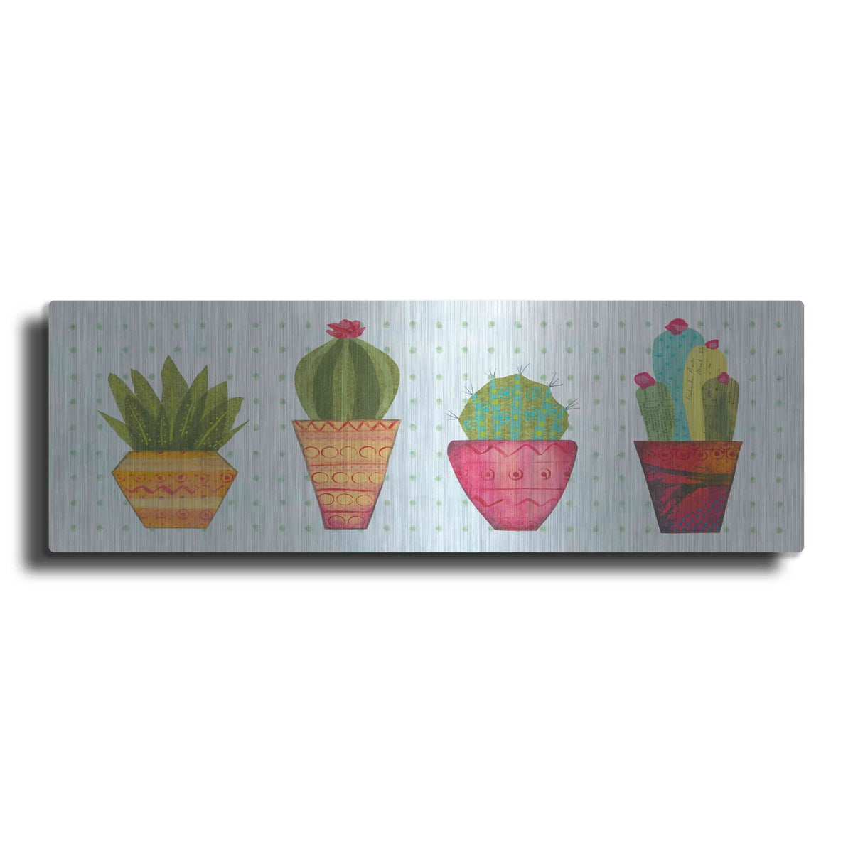 'Southwest Cactus VI' by Courtney Prahl – Metal Wall Art