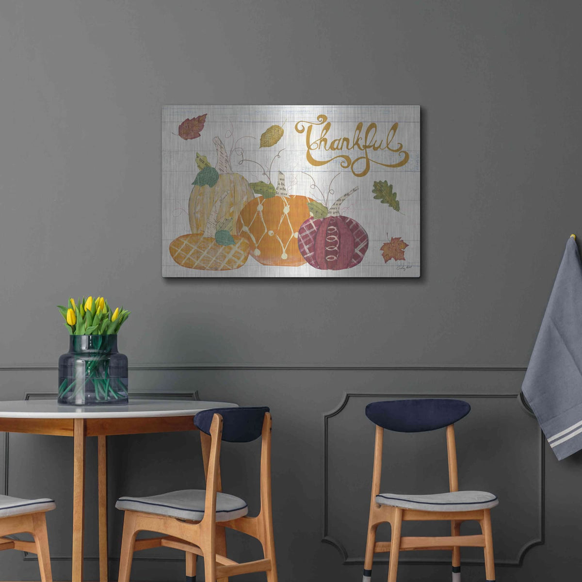 'Autumn Bounty V' by Courtney Prahl – Metal Wall Art, 36x24 room view