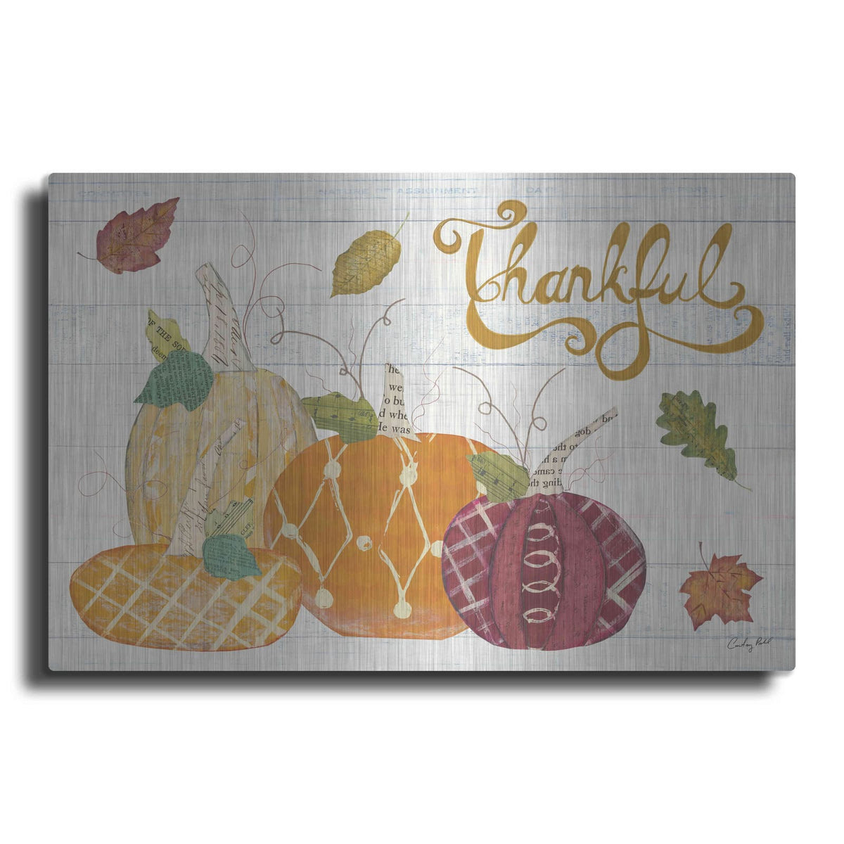 'Autumn Bounty V' by Courtney Prahl – Metal Wall Art