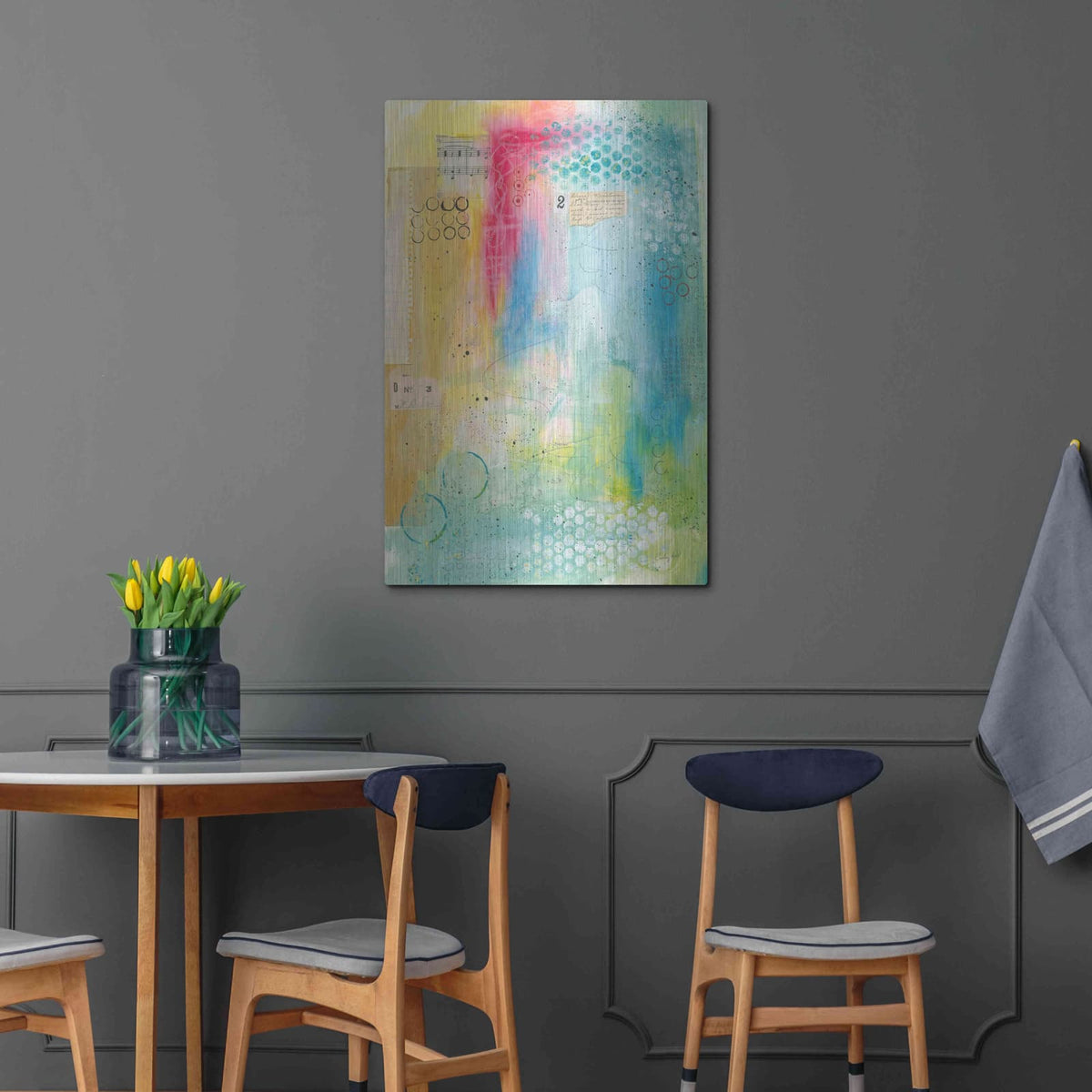 'Collage 2' by Courtney Prahl – Metal Wall Art, 24x36 room view