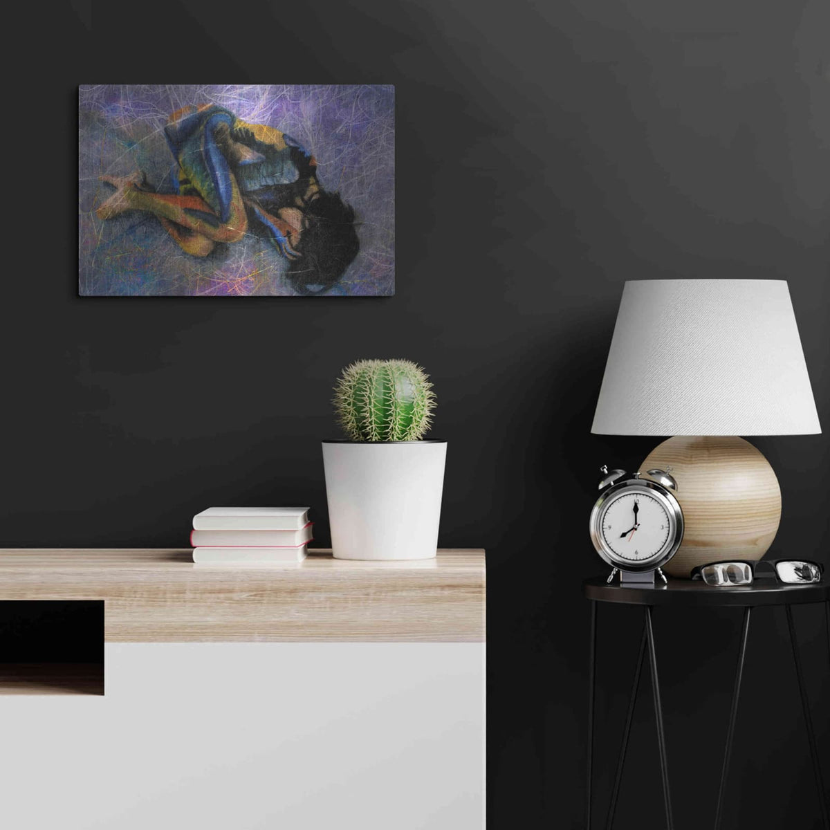 'Custom' by Elena Ray – Metal Wall Art, 24x16 room view