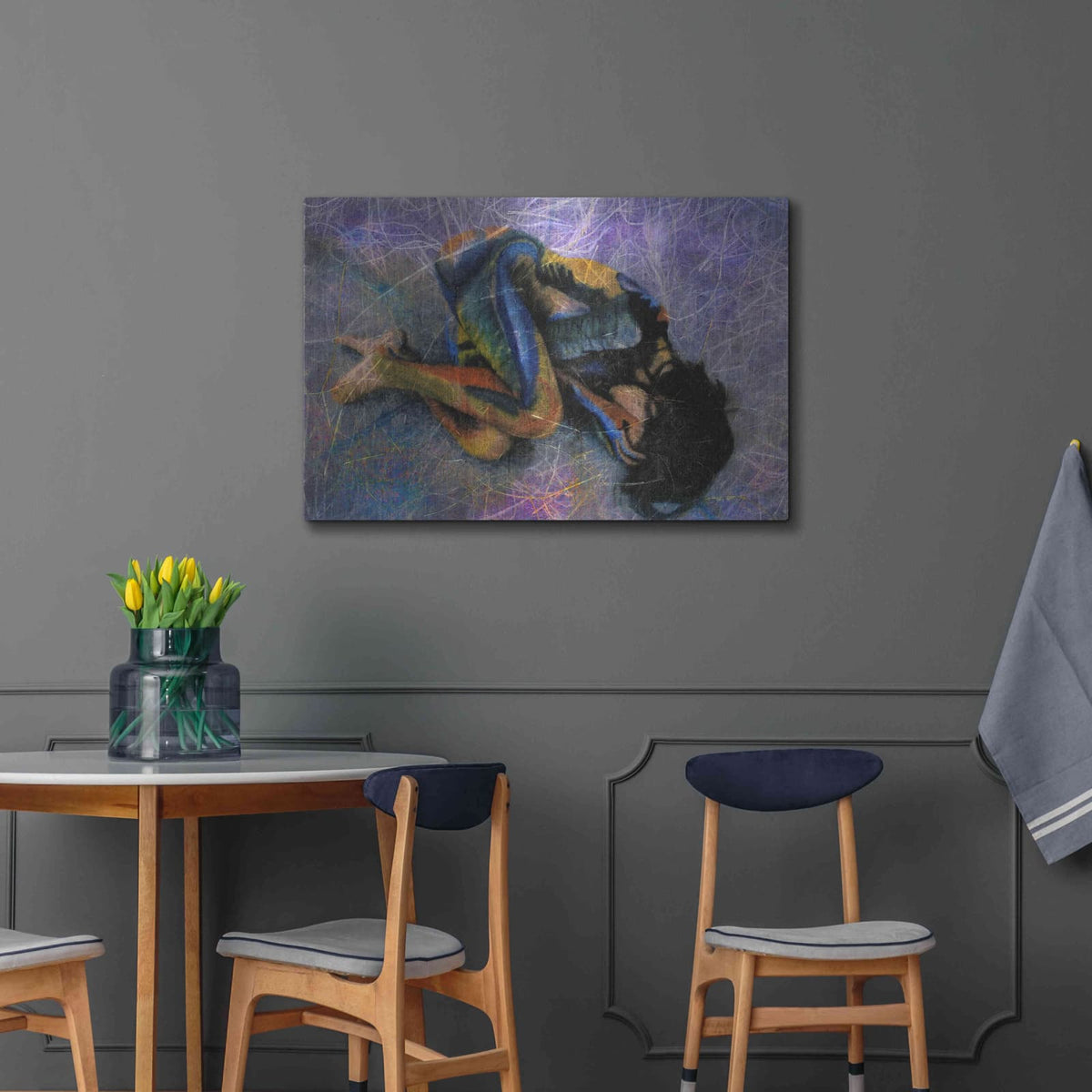 'Custom' by Elena Ray – Metal Wall Art, 36x24 room view