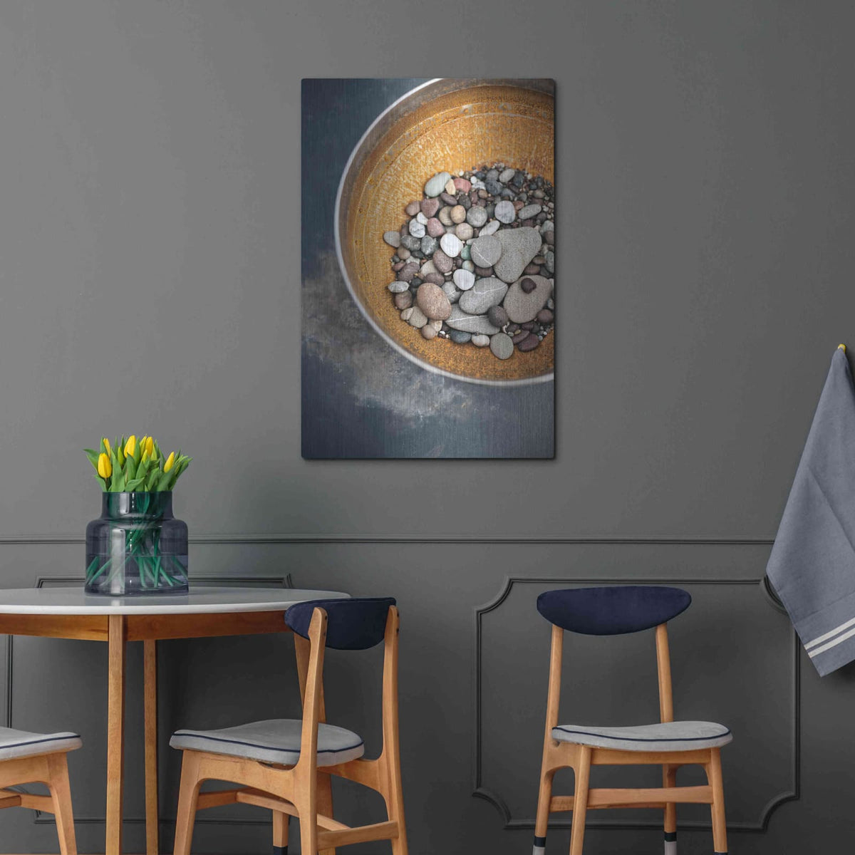'Elemental' by Elena Ray – Metal Wall Art, 24x36 room view