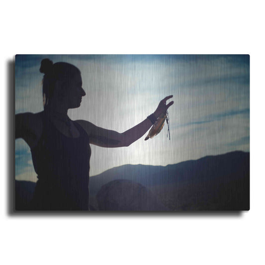 Luxe Metal Art 'Touch The Sky' by Elena Ray, Metal Wall Art