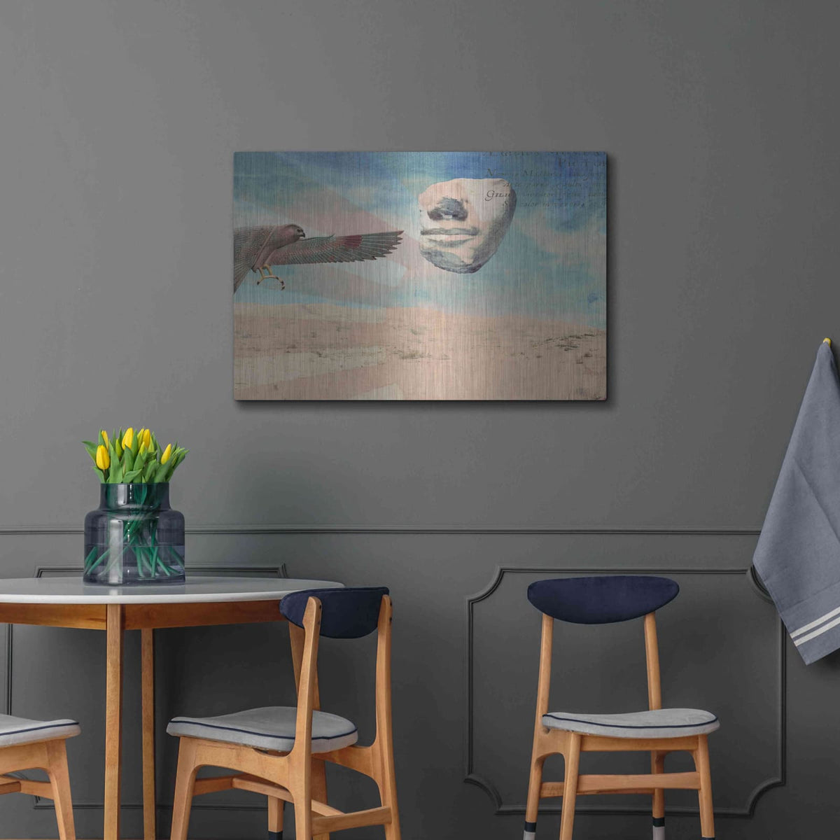 'I Am' by Elena Ray – Metal Wall Art, 36x24 room view
