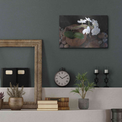 Luxe Metal Art 'Orchid Flowers' by Elena Ray, Metal Wall Art,16x12