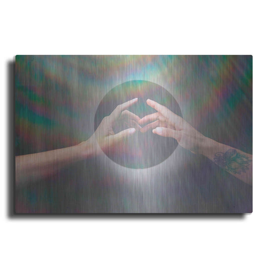 Luxe Metal Art 'Us' by Elena Ray, Metal Wall Art